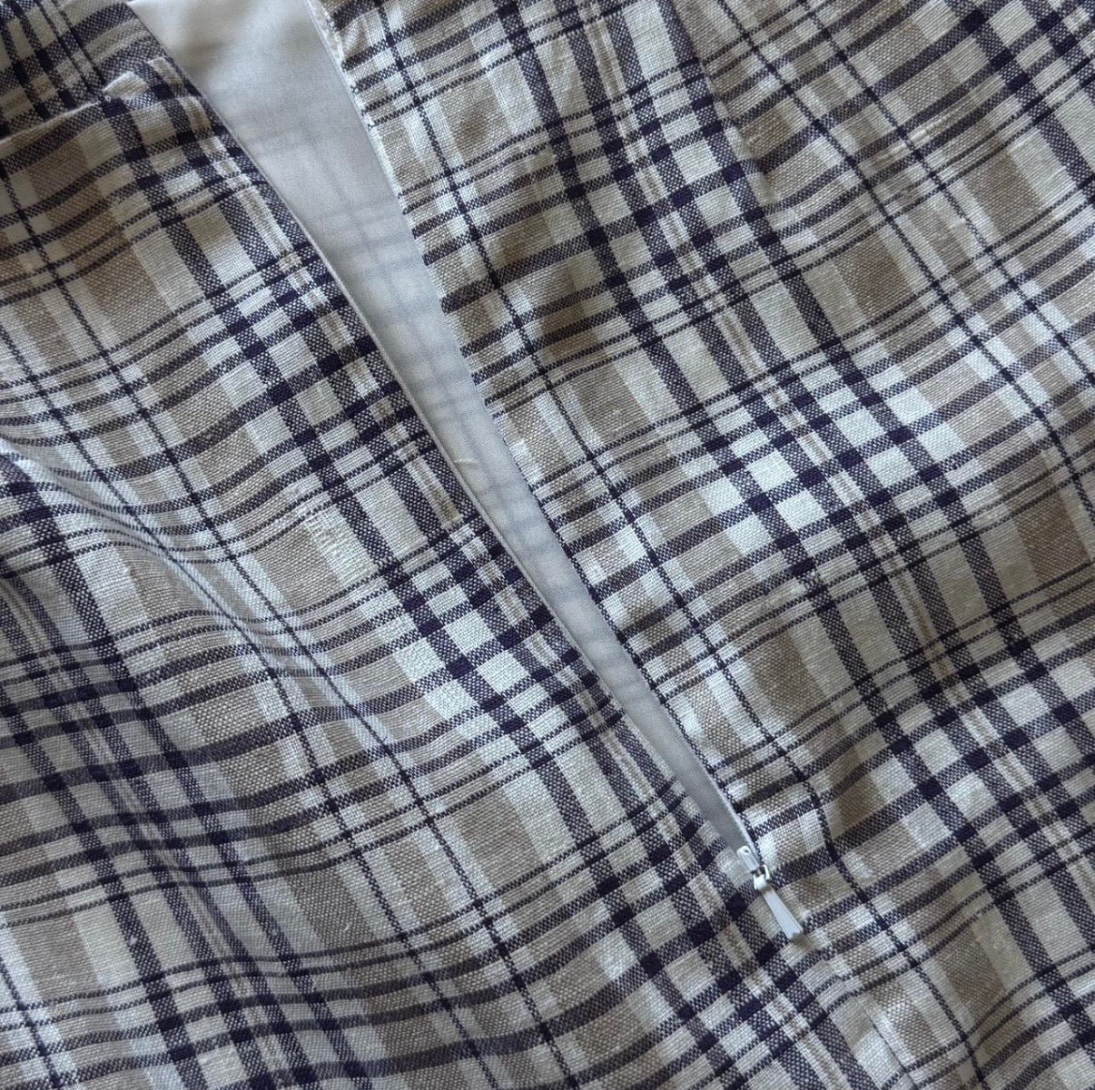 Plaid Two Piece Set