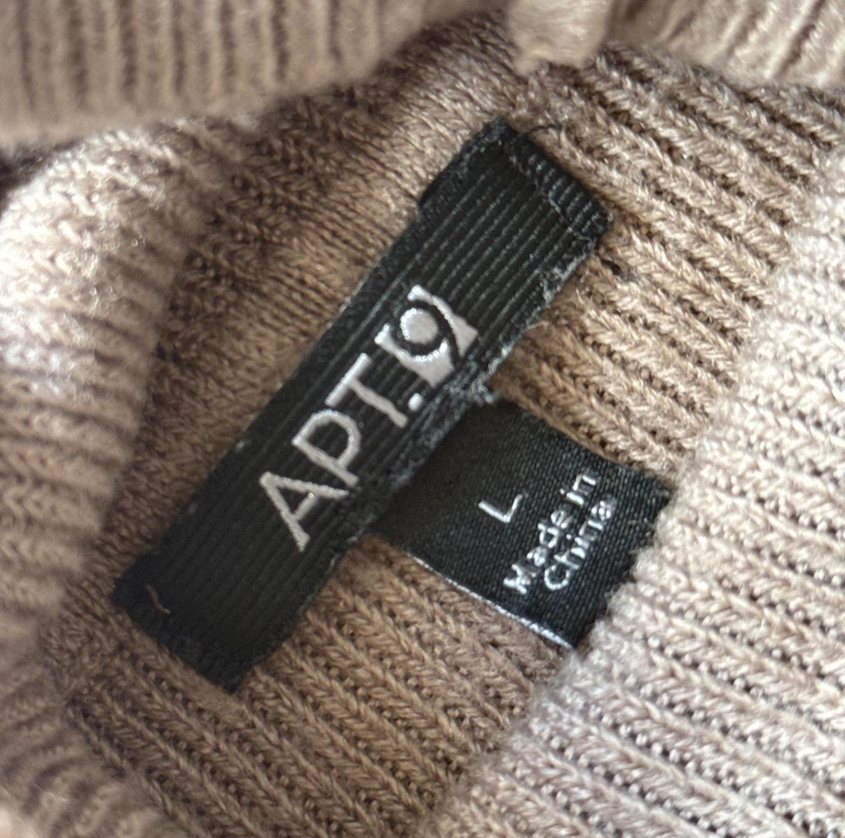 Knit Turtleneck Dress