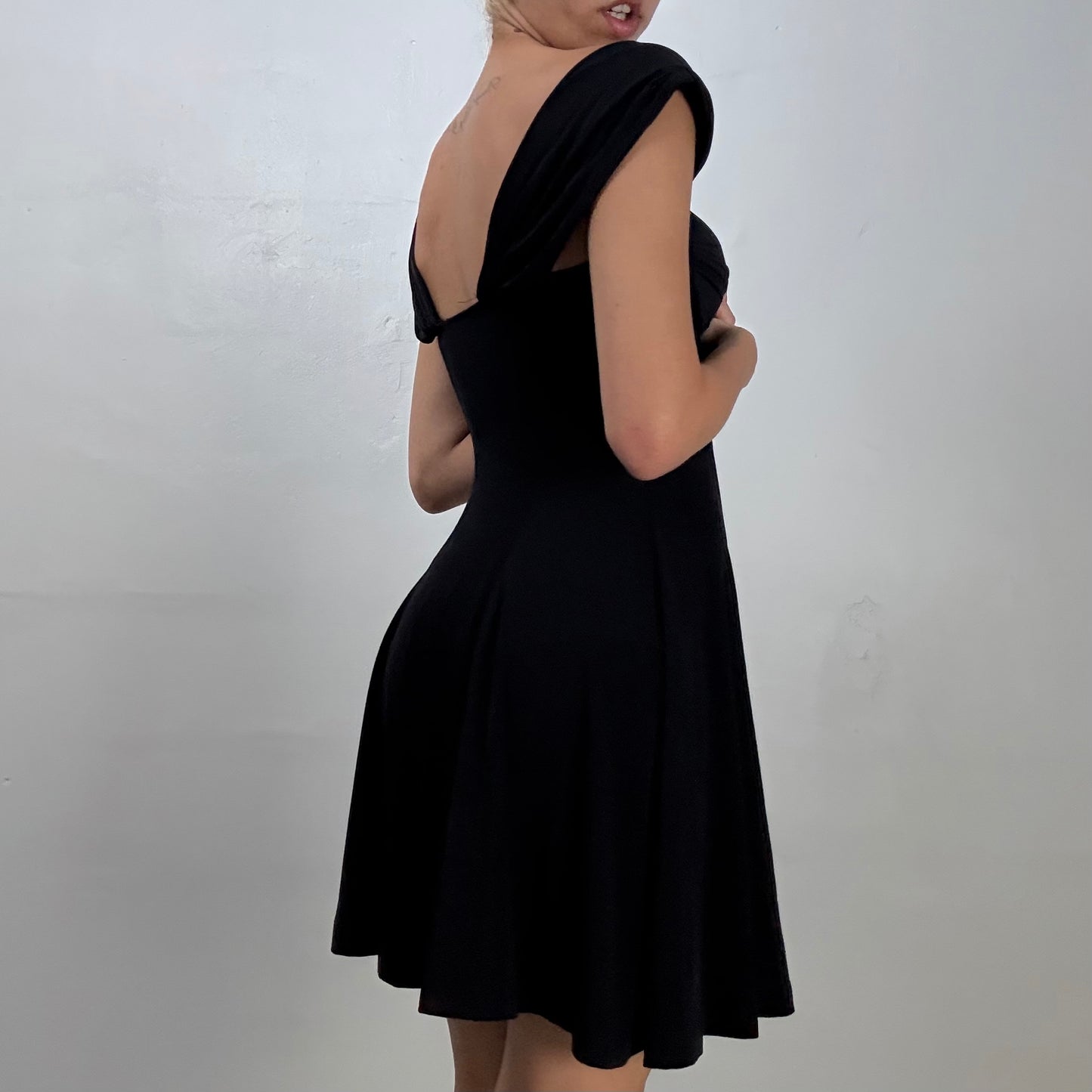 Black Stretch Mini Dress