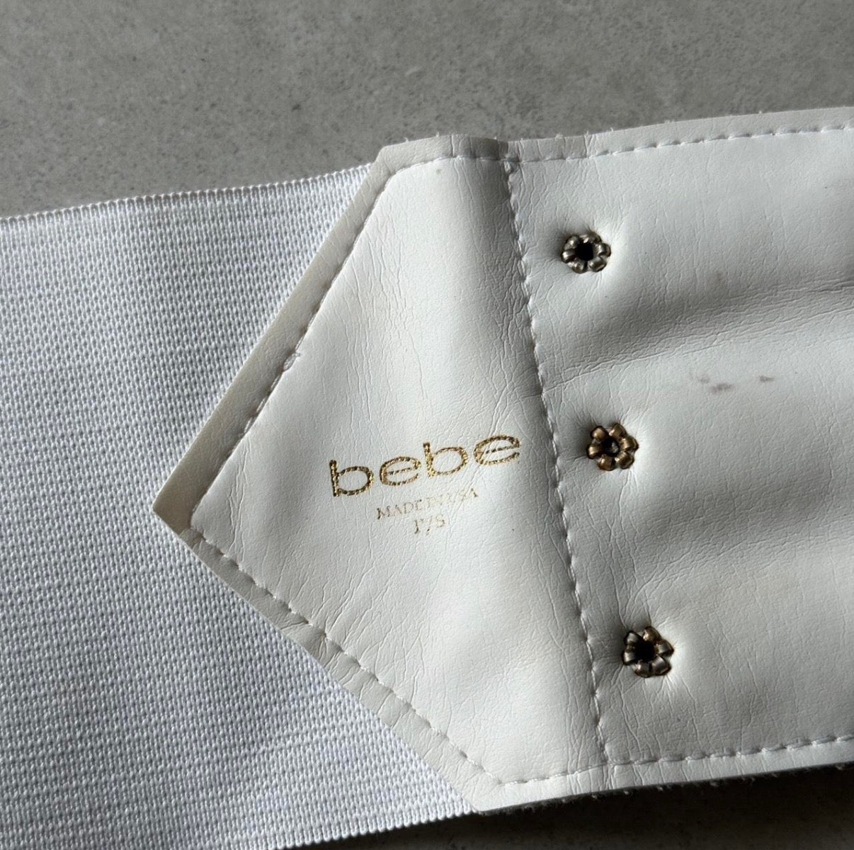 Buckled Elastic Waist Belt