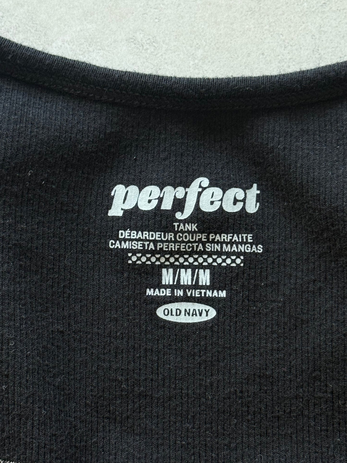 Black Glitter Stripe Tank Dress