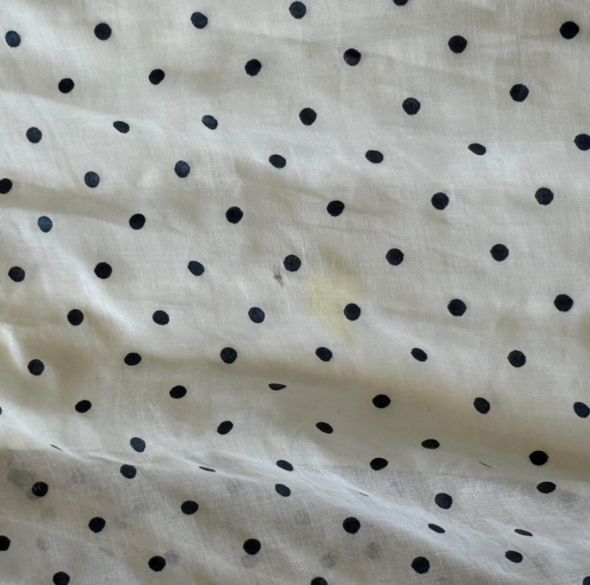 Polka Dot Ruffle Maxi Dress