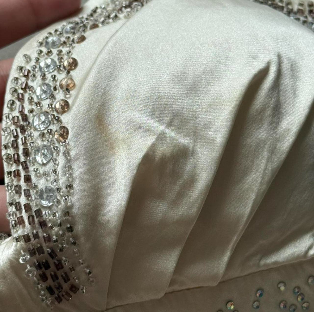 Beaded Empire Waist Dress