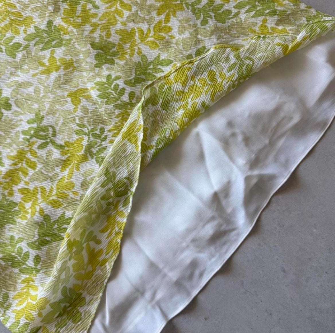 Tie Front Floral Mini