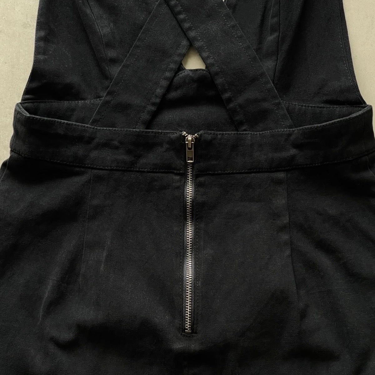 Black Suspender Dress