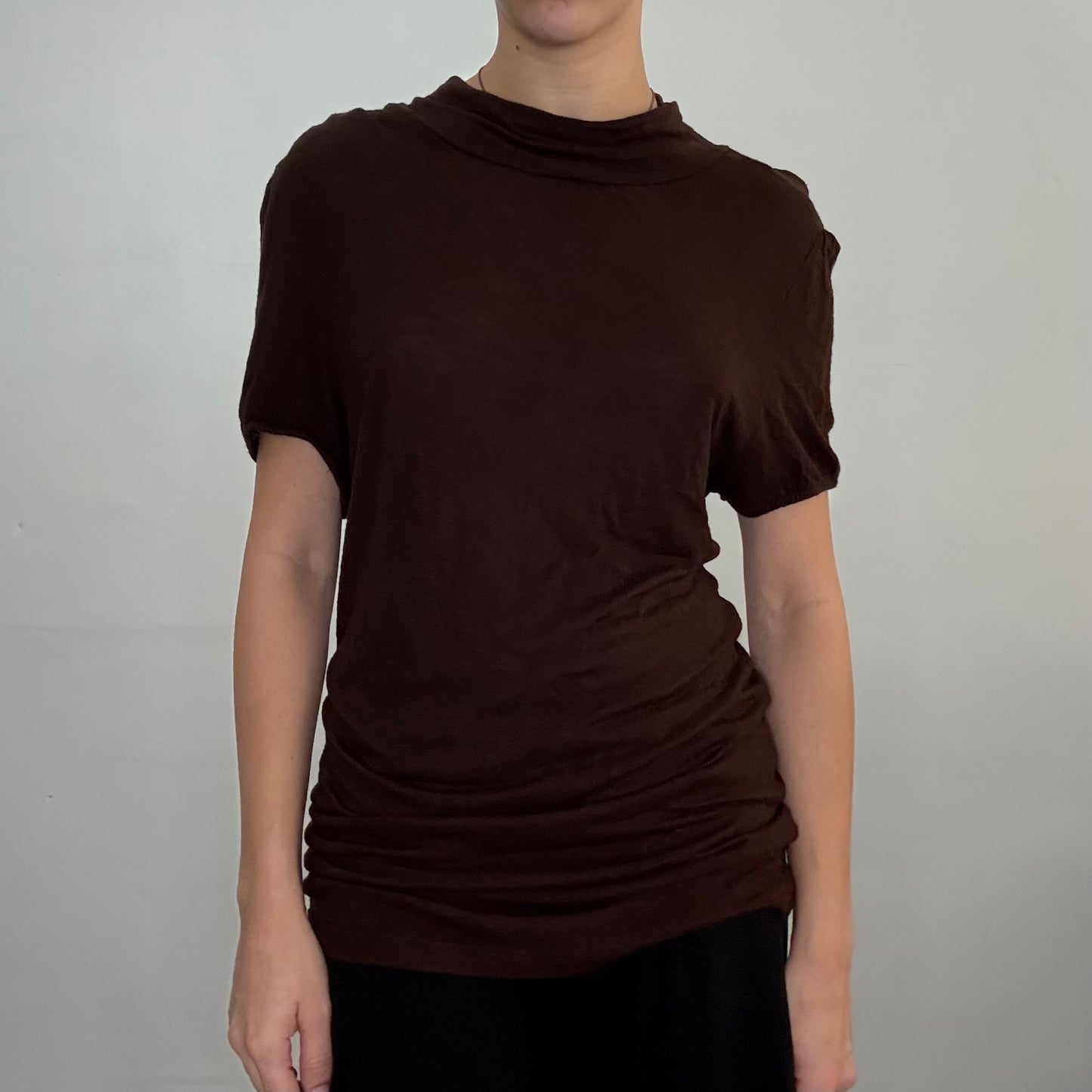 Slouch Mock Neck Top