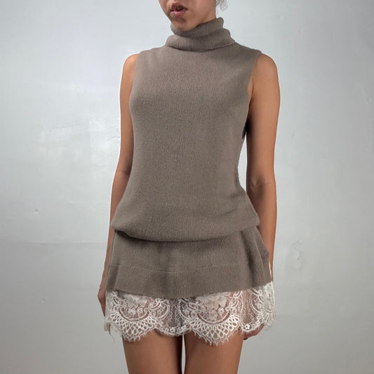 Knit Turtleneck Dress