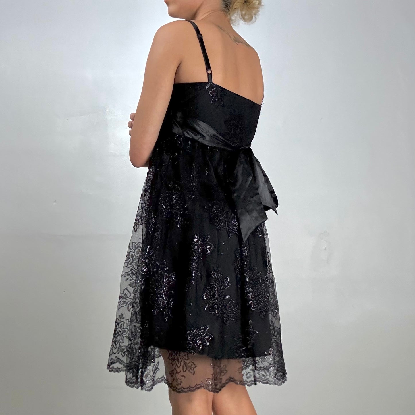 Tulle Lace Babydoll Dress