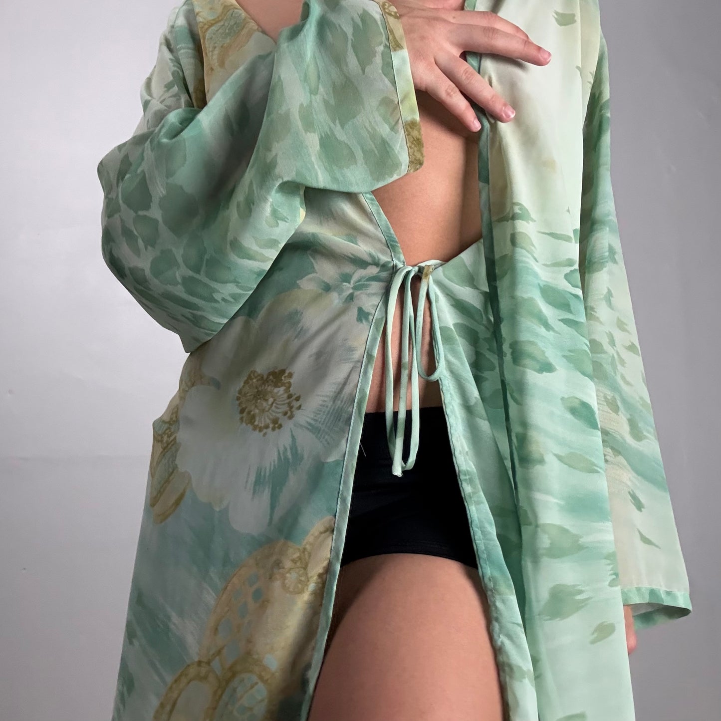 VS Graphic Sheer Robe