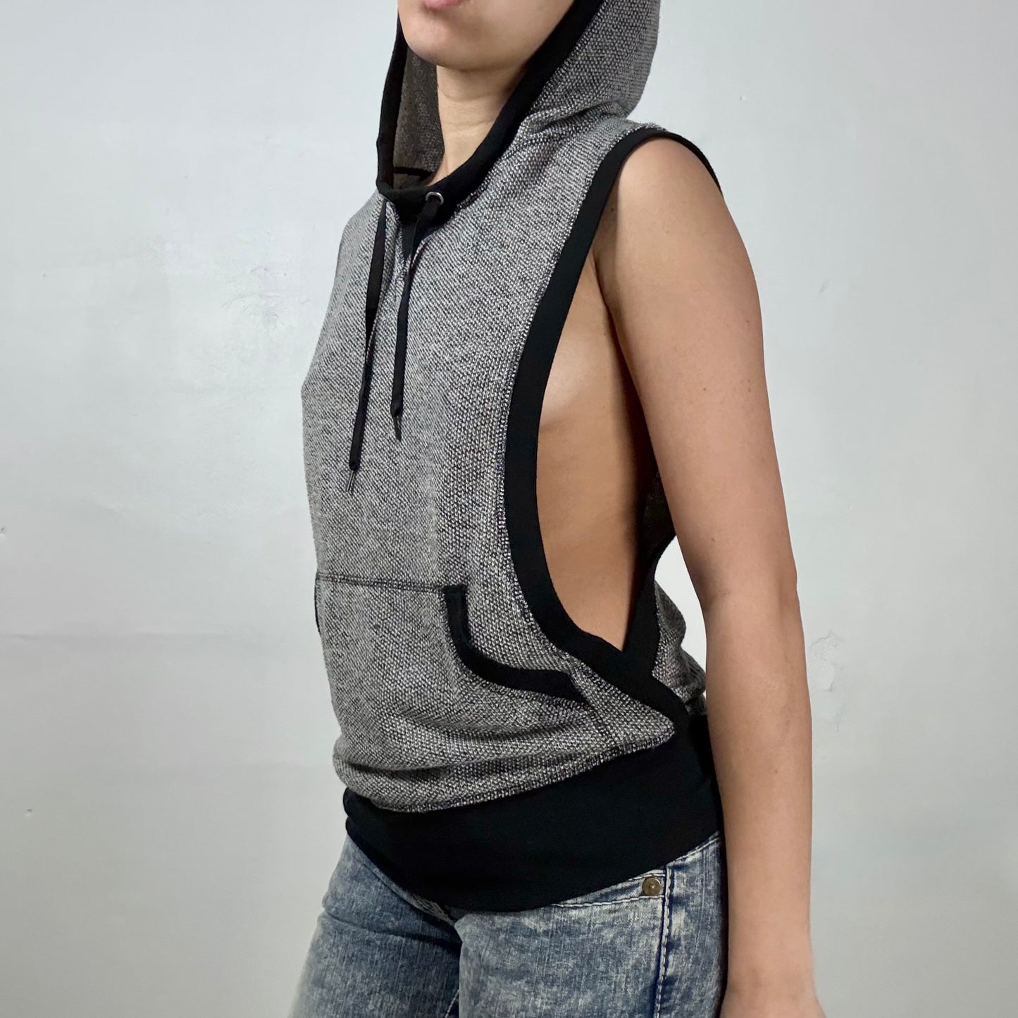 Knit Muscle Hoodie