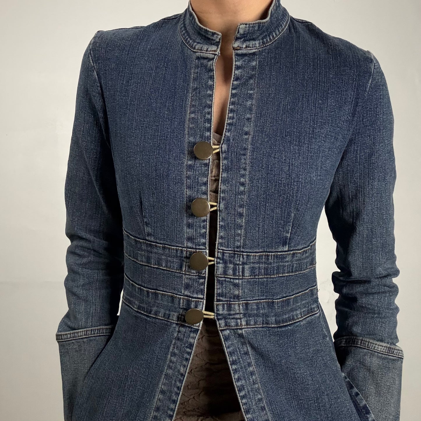 Denim Trench Coat