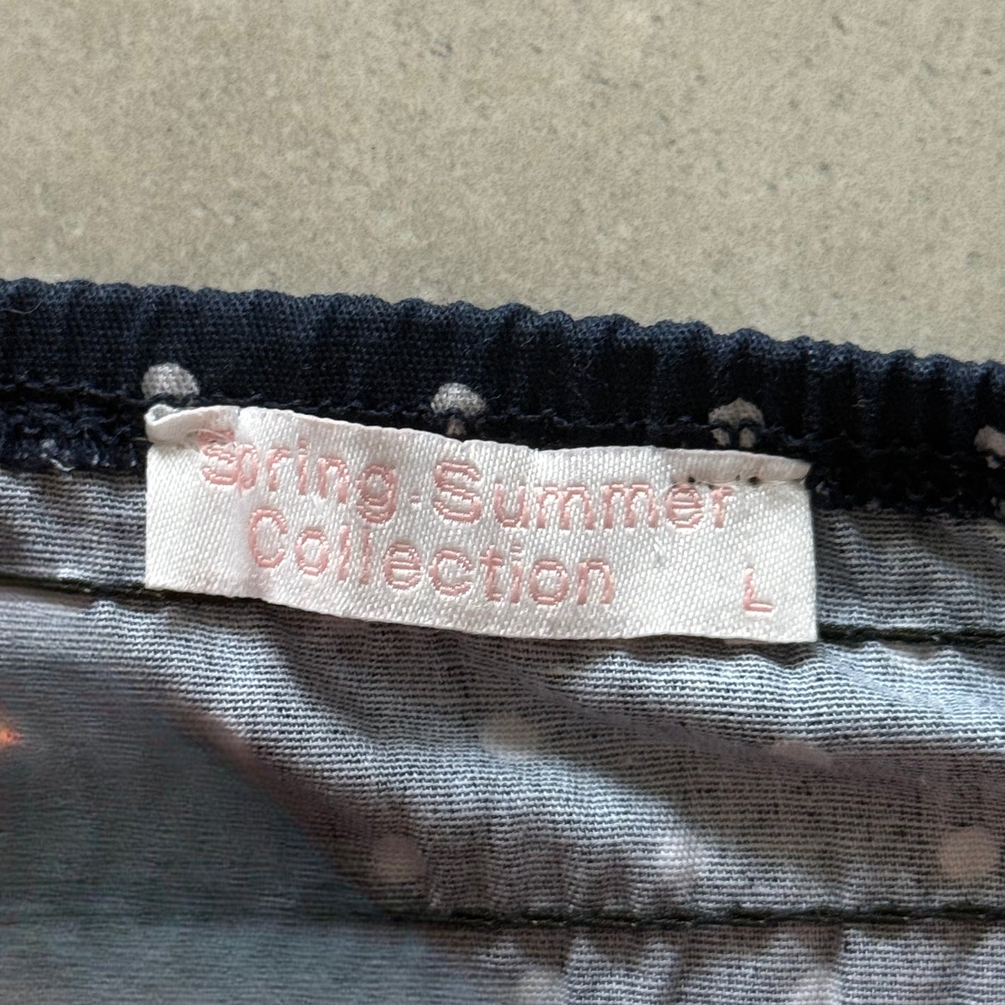 Polka Dot Tie-Back Dress