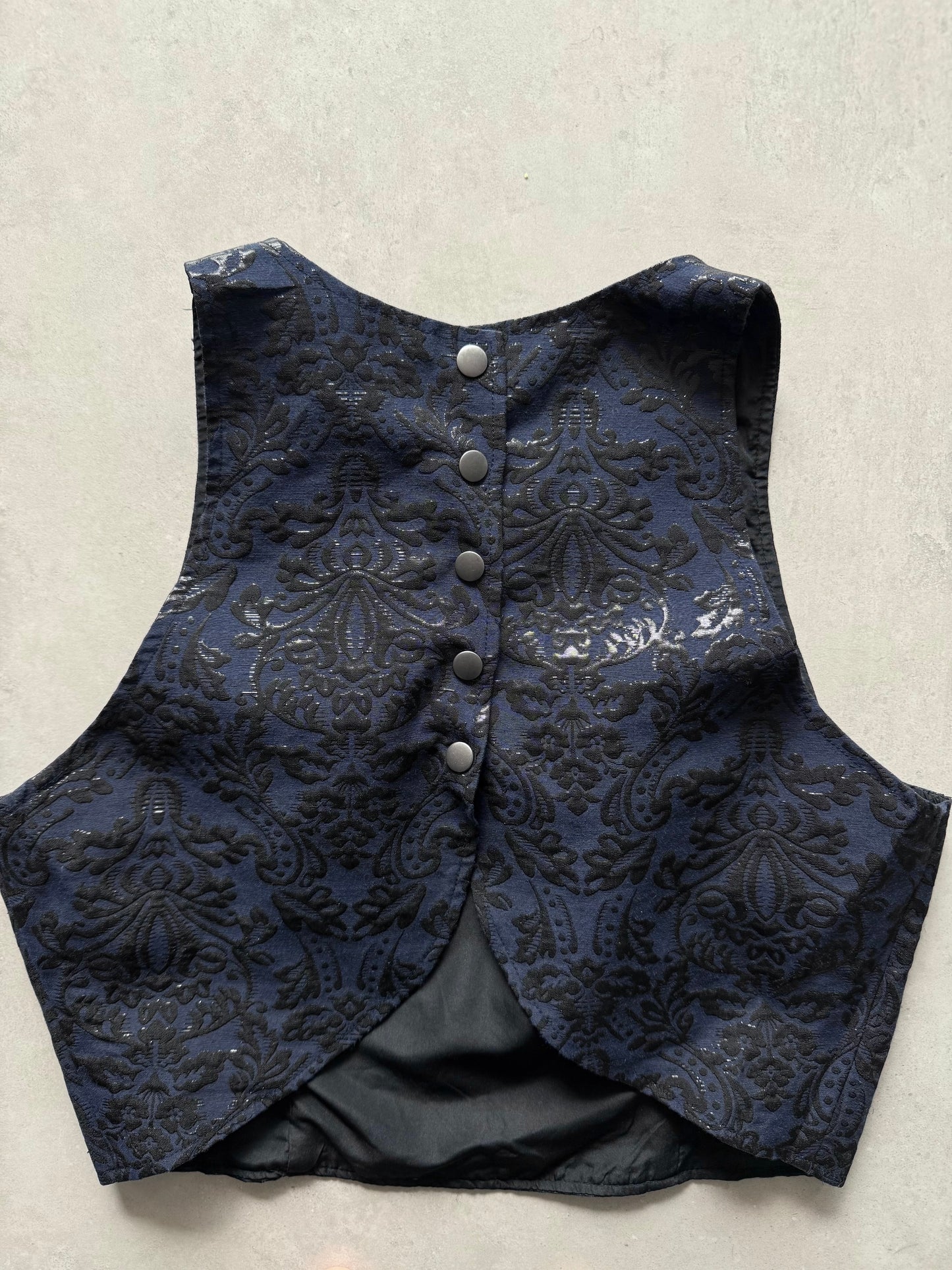 Jacquard Crop Top & Mini Skirt Set