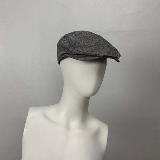 Grey Newsboy Cap