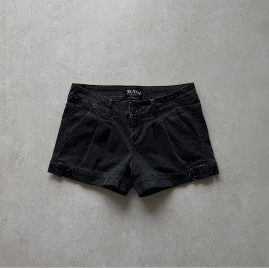 Black Polka Dot Shorts
