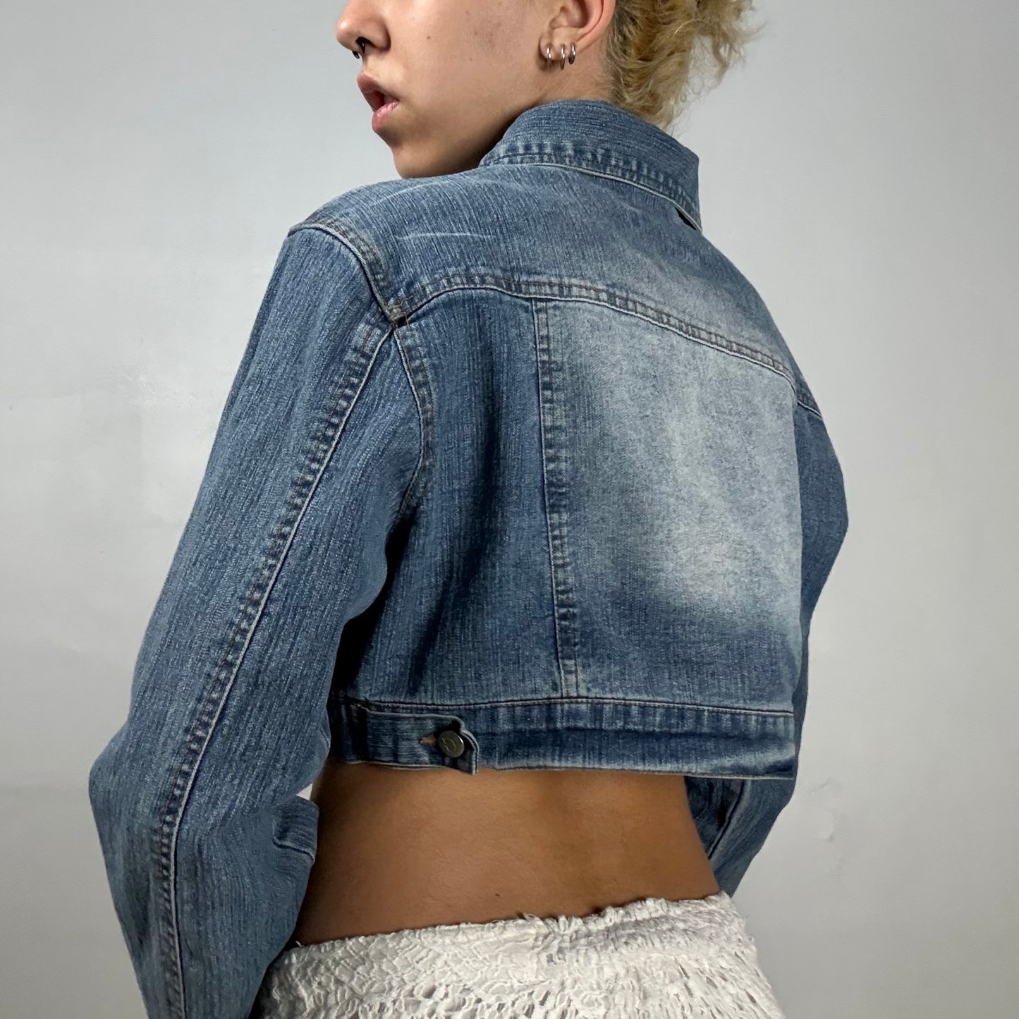 Cropped Denim Jacket