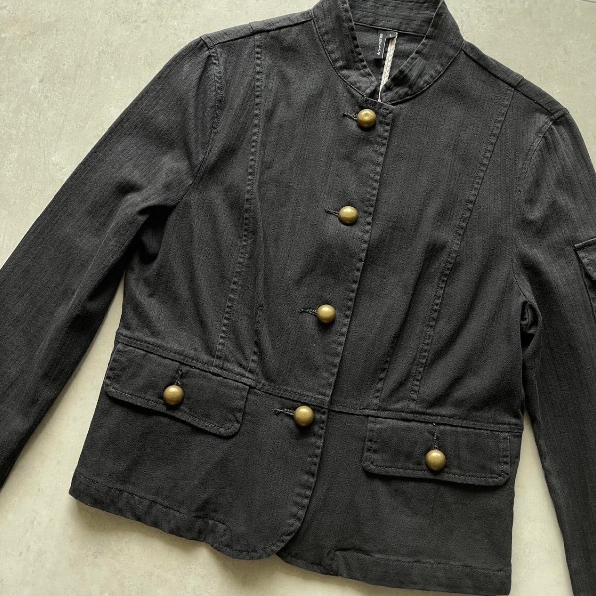 Gold Buttoned Napoleon Jacket