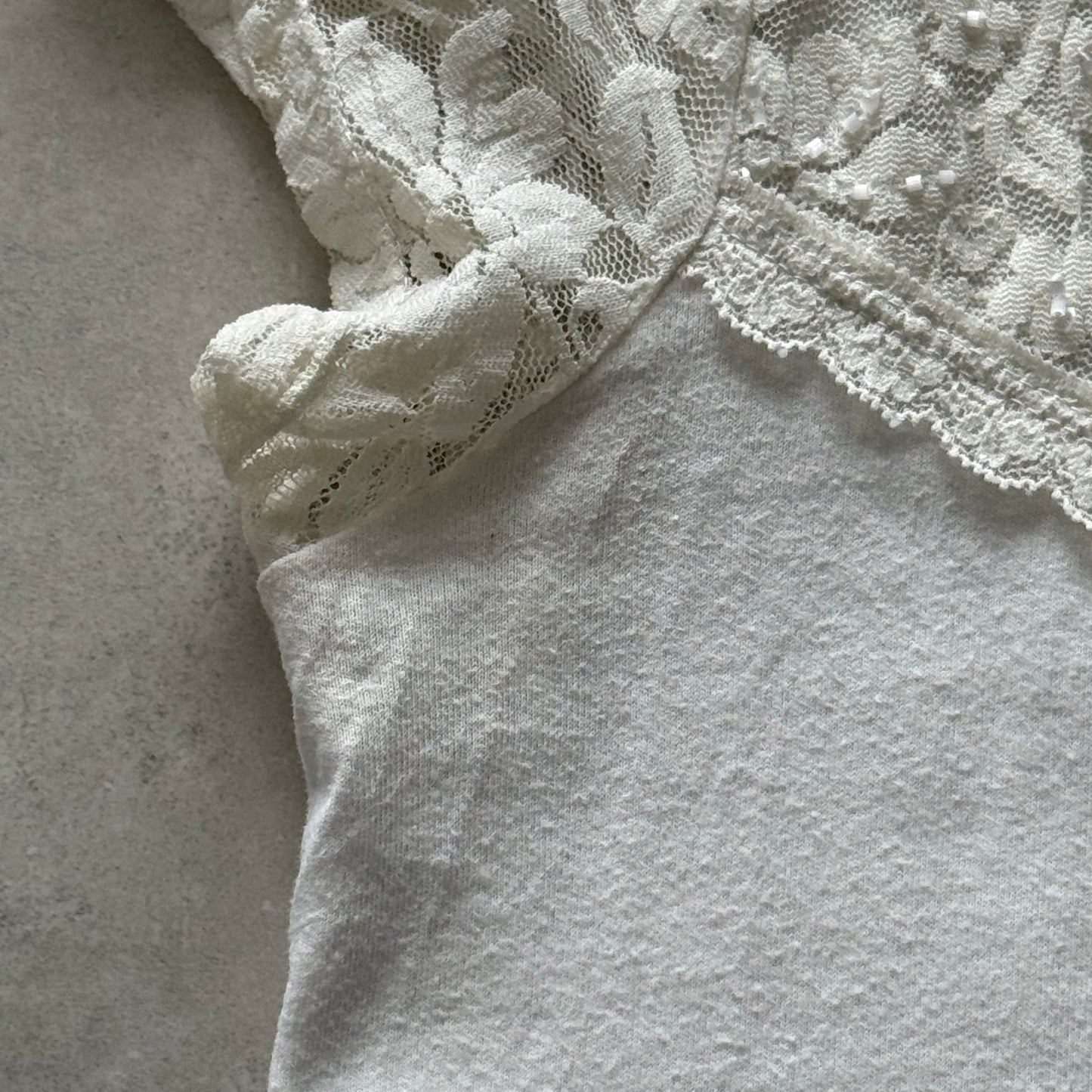 Hollister Lace Baby Tee