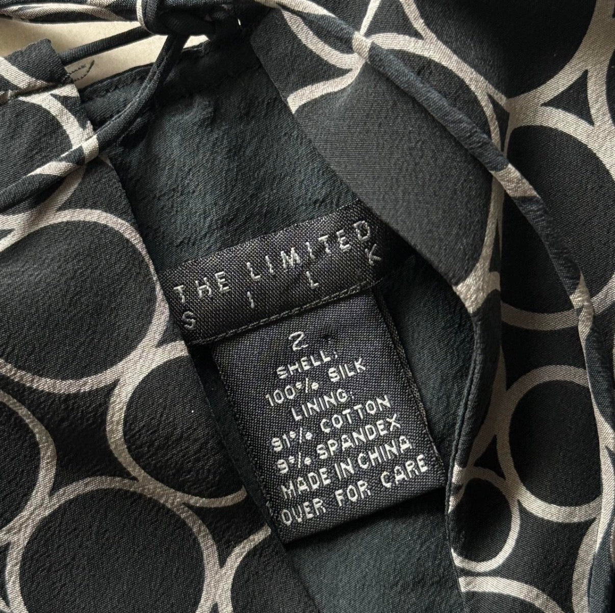 Silk Printed Front Tie Dress