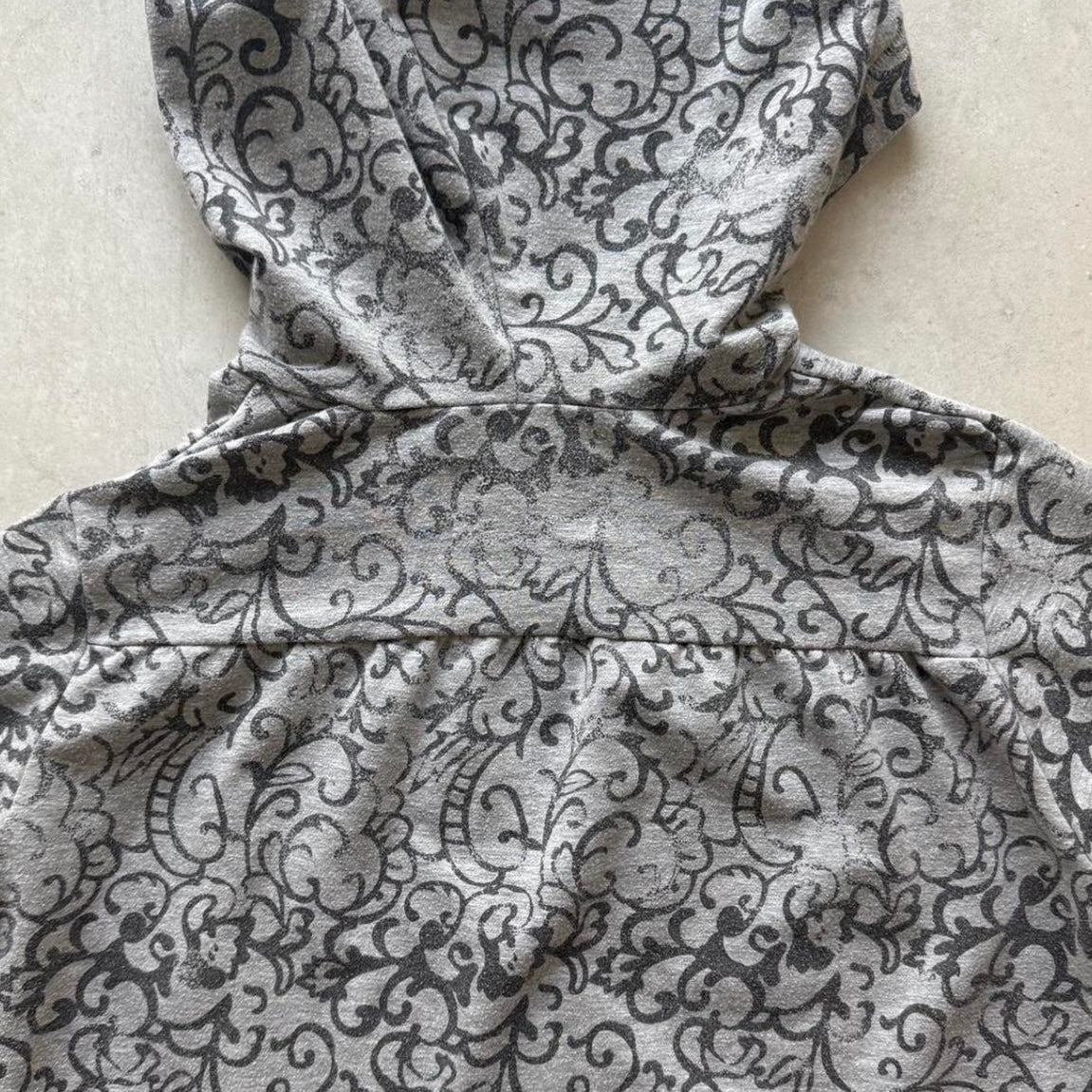 Gothic Print Ballerina Hoodie
