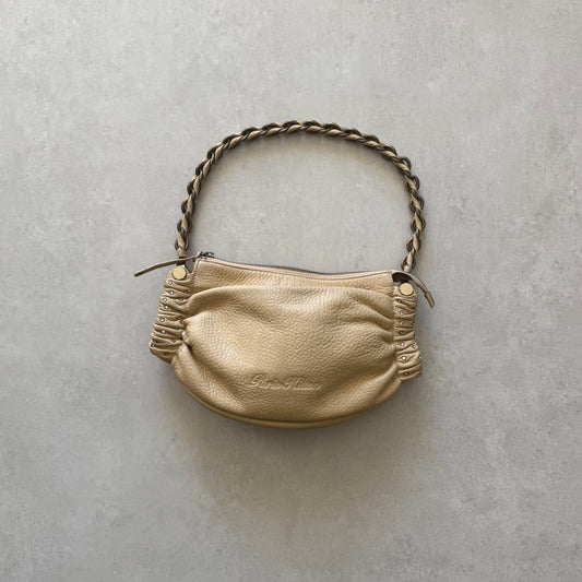 Paris Hilton Cream Chain Handle Bag