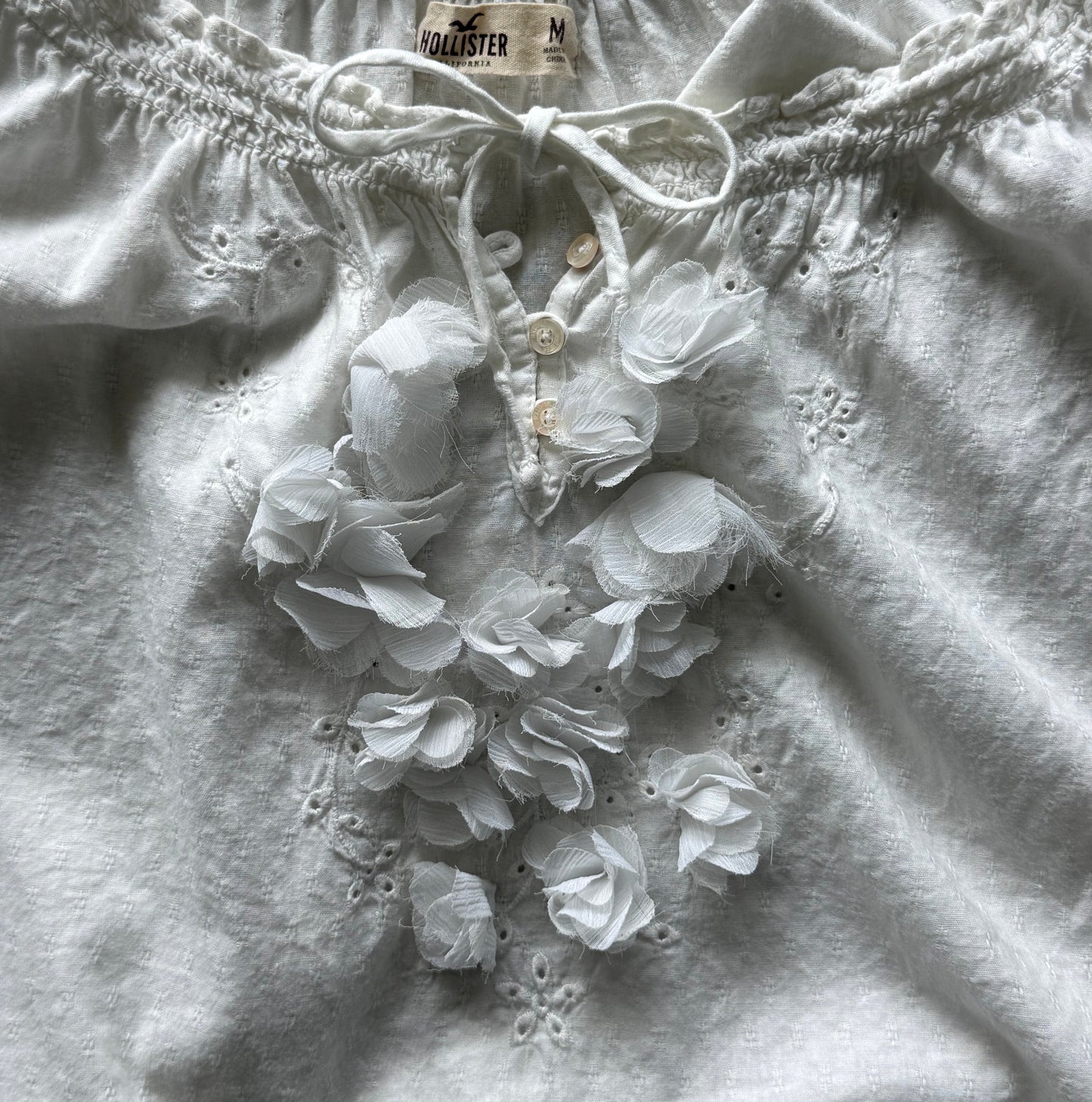 Hollister Puff Sleeve Top