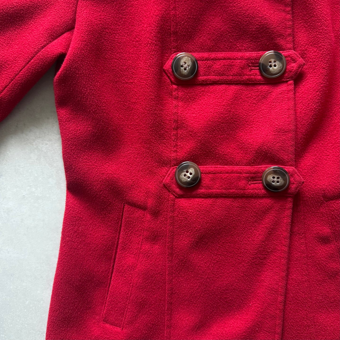 Fitted Military Coat