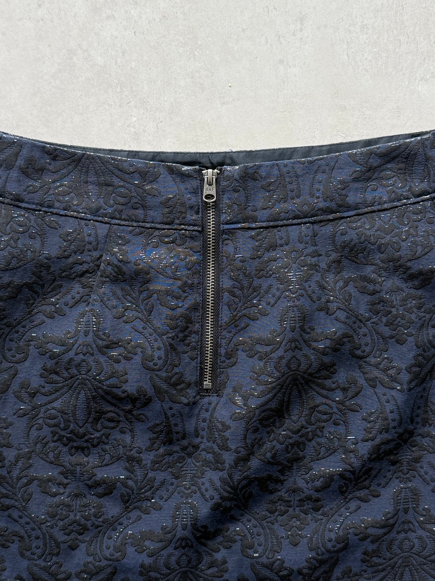 Jacquard Crop Top & Mini Skirt Set