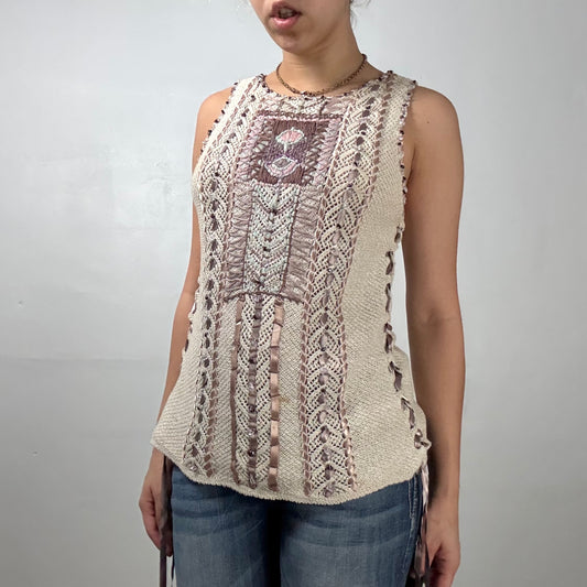 Embellished Knit Tank