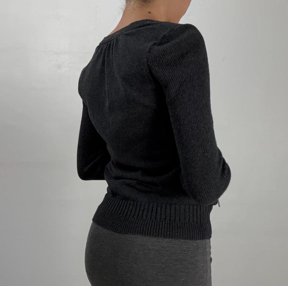 Asymmetrical Zip Cardigan