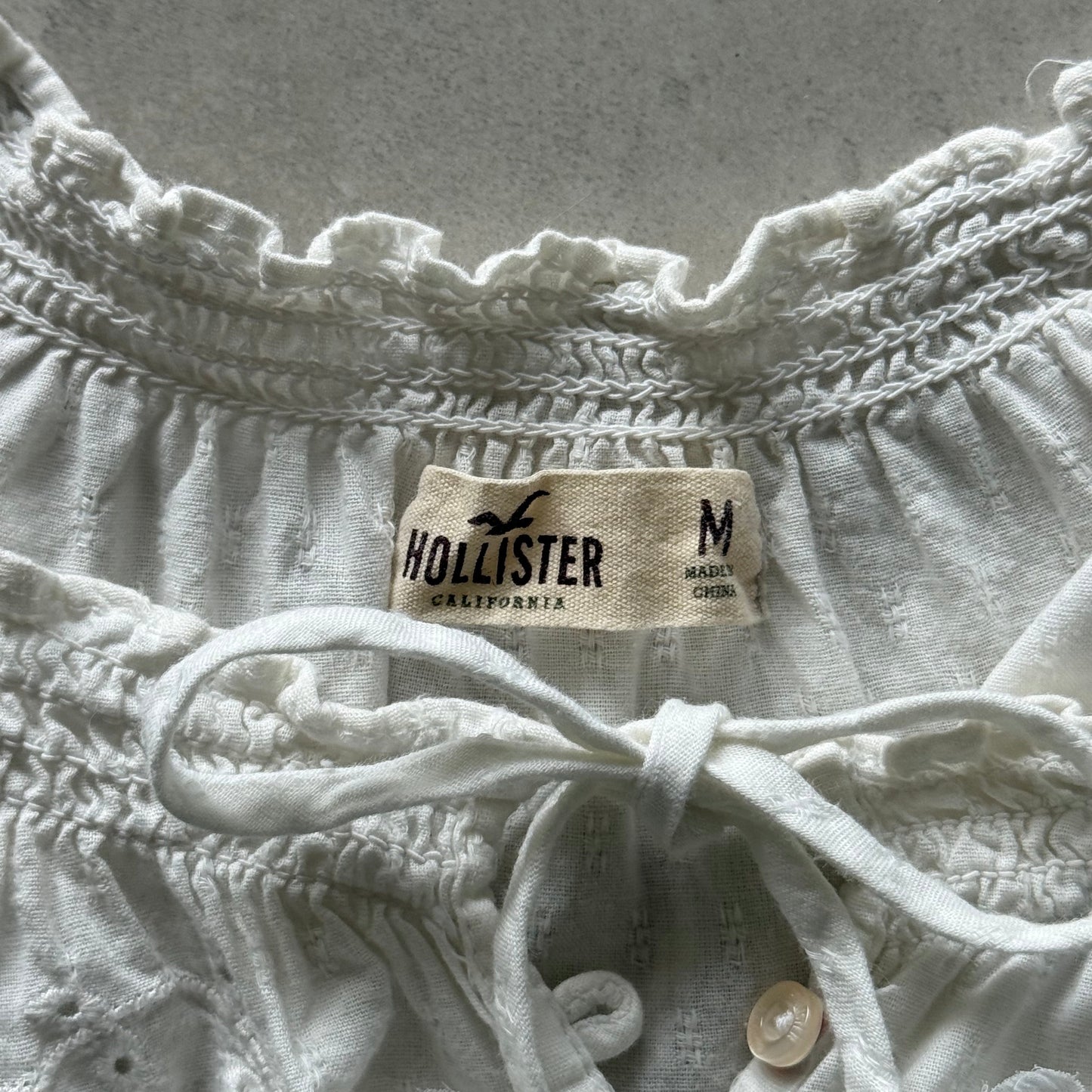 Hollister Puff Sleeve Top