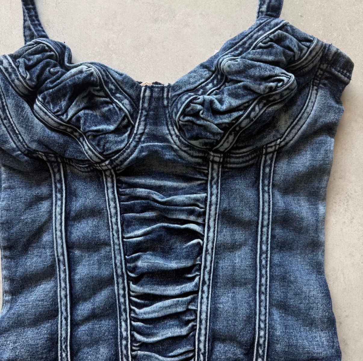 Baby Phat Denim Corset