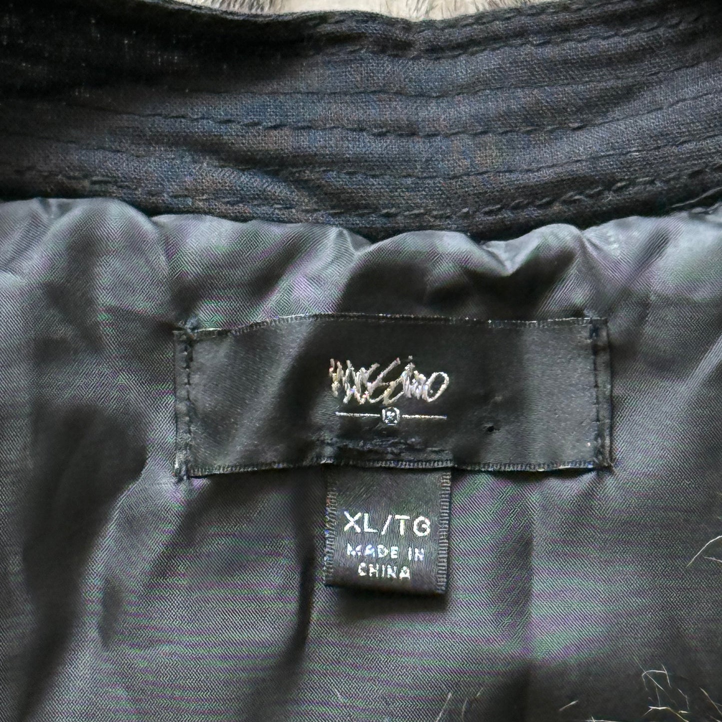 Striped Faux Fur Vest