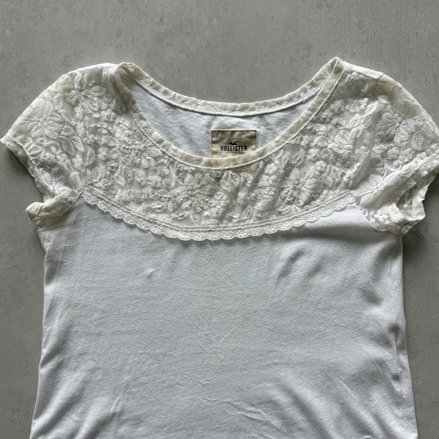 Hollister Lace Baby Tee