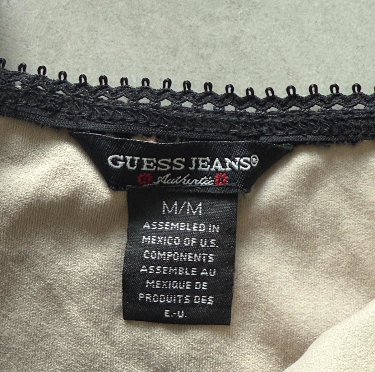 Black Lace Corset Top