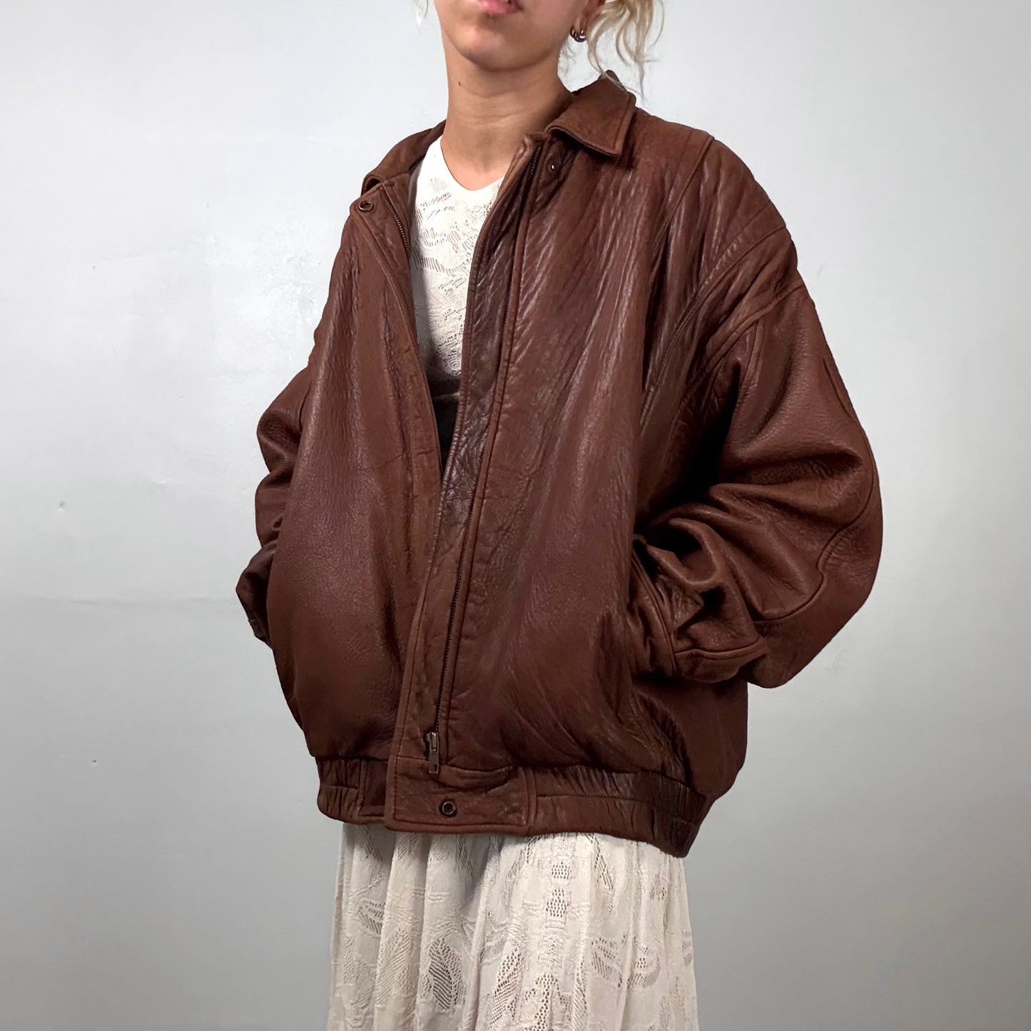 Brown Leather Jacket