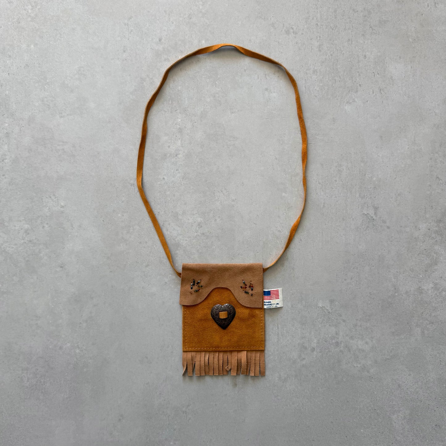 Fringe Pouch Necklace Bag
