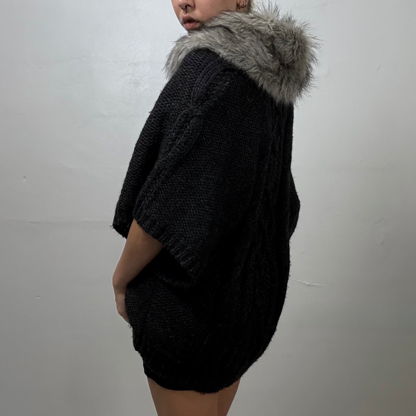 Collared Knit Cardigan