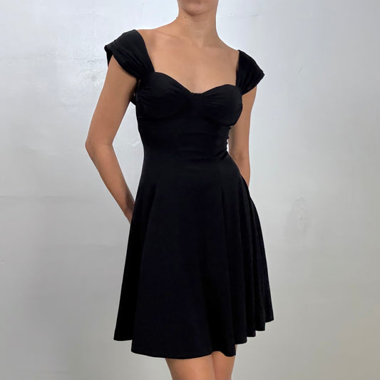 Black Stretch Mini Dress