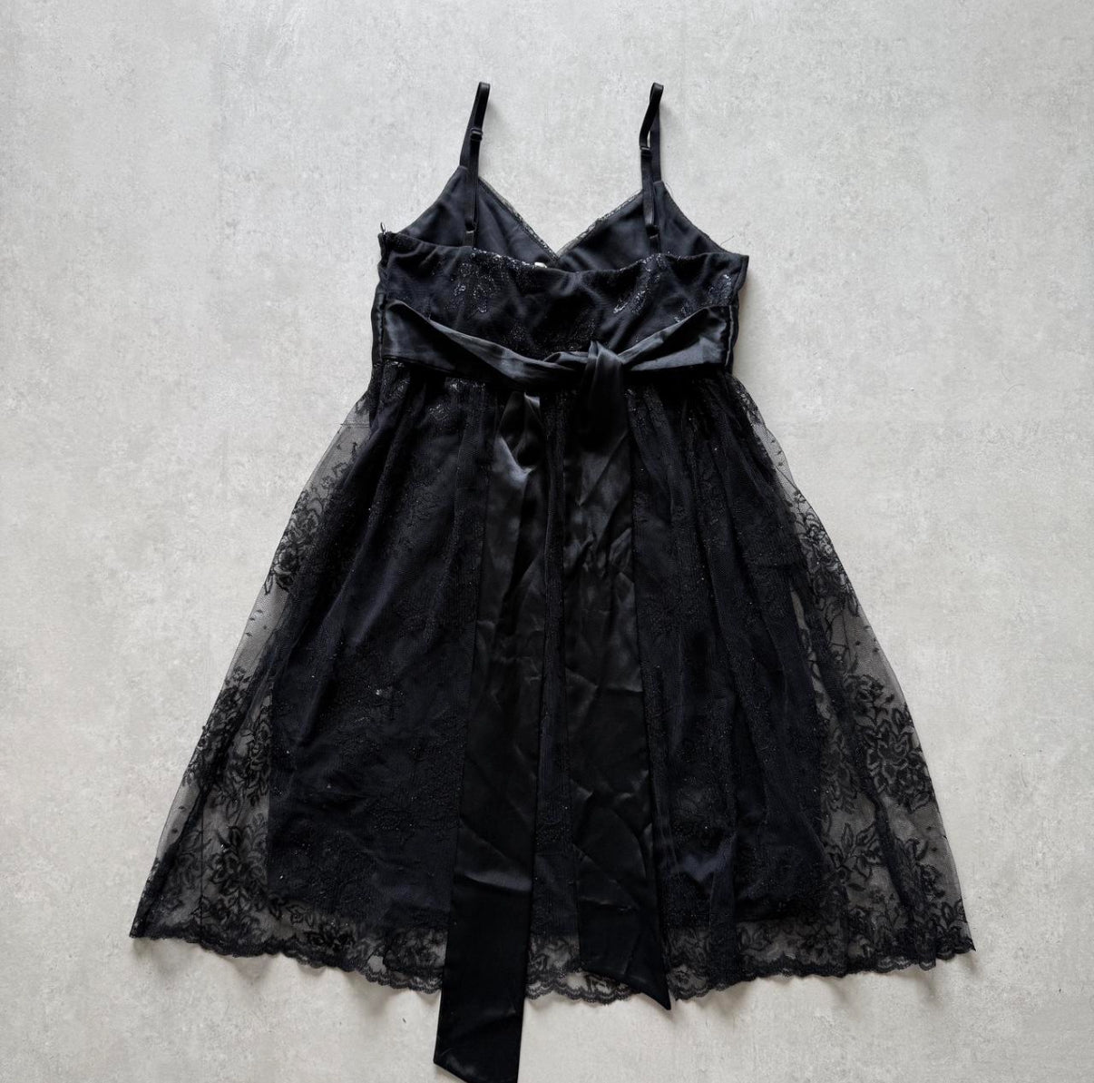 Tulle Lace Babydoll Dress