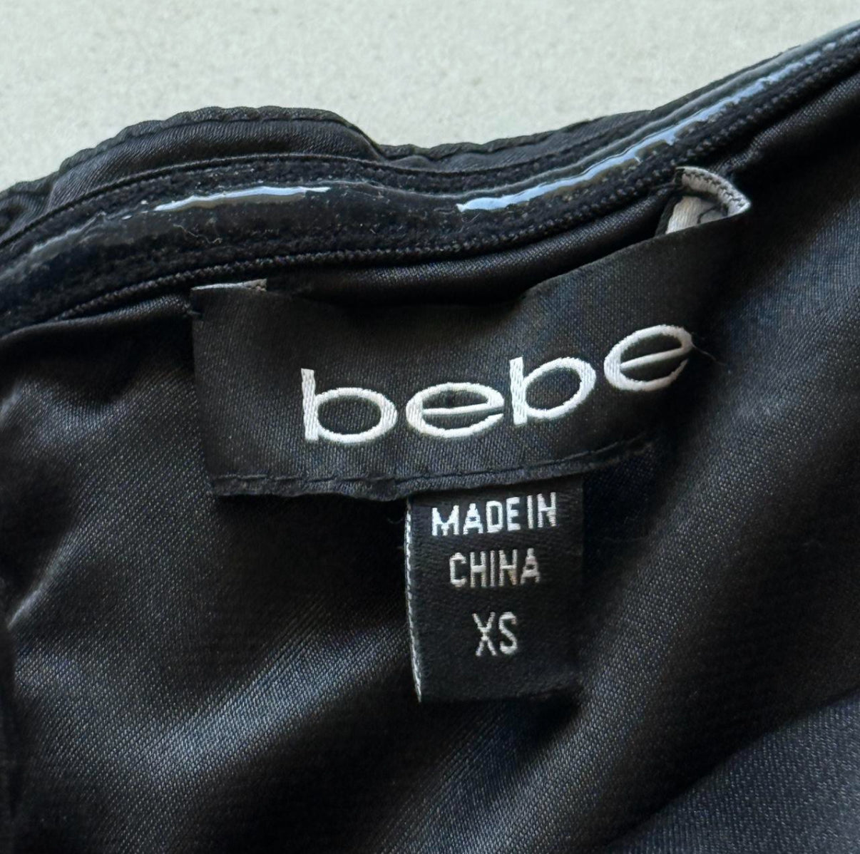 Strapless Black Bubble Dress