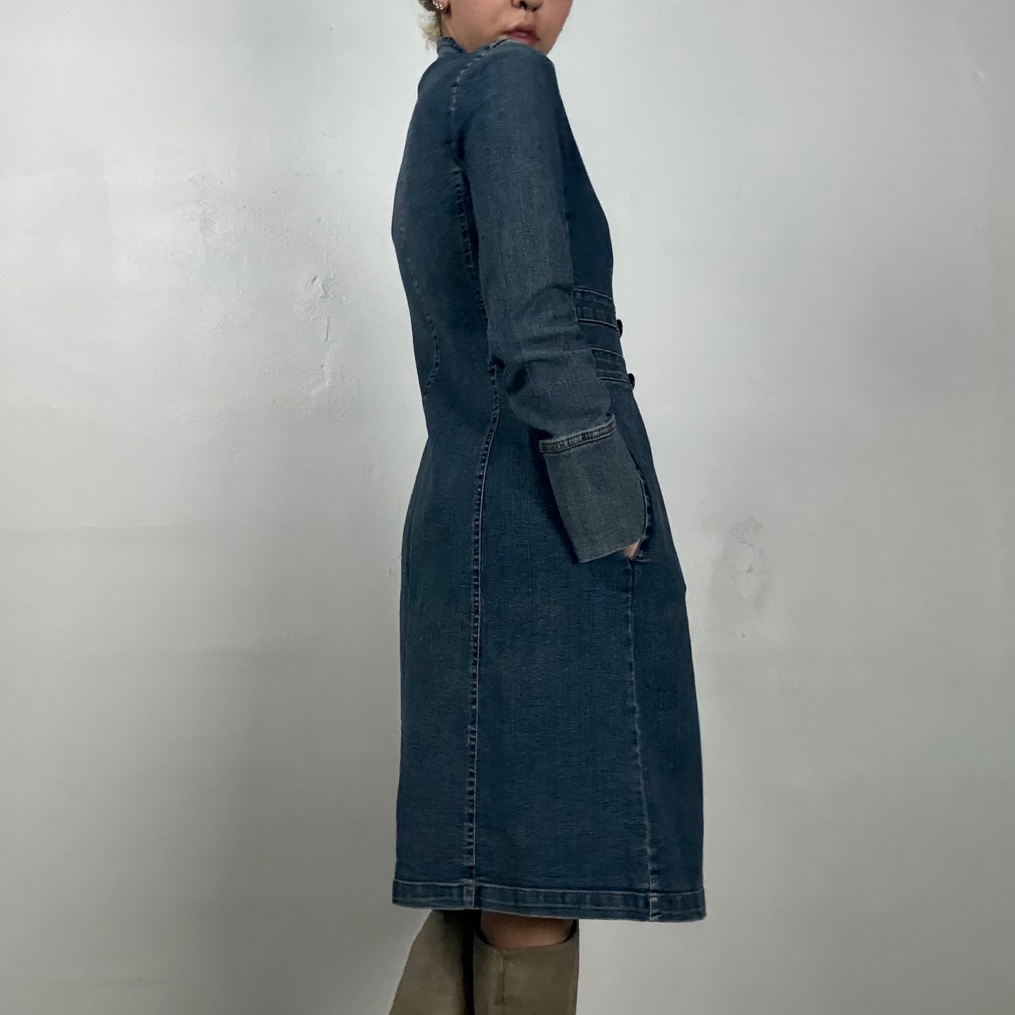 Denim Trench Coat