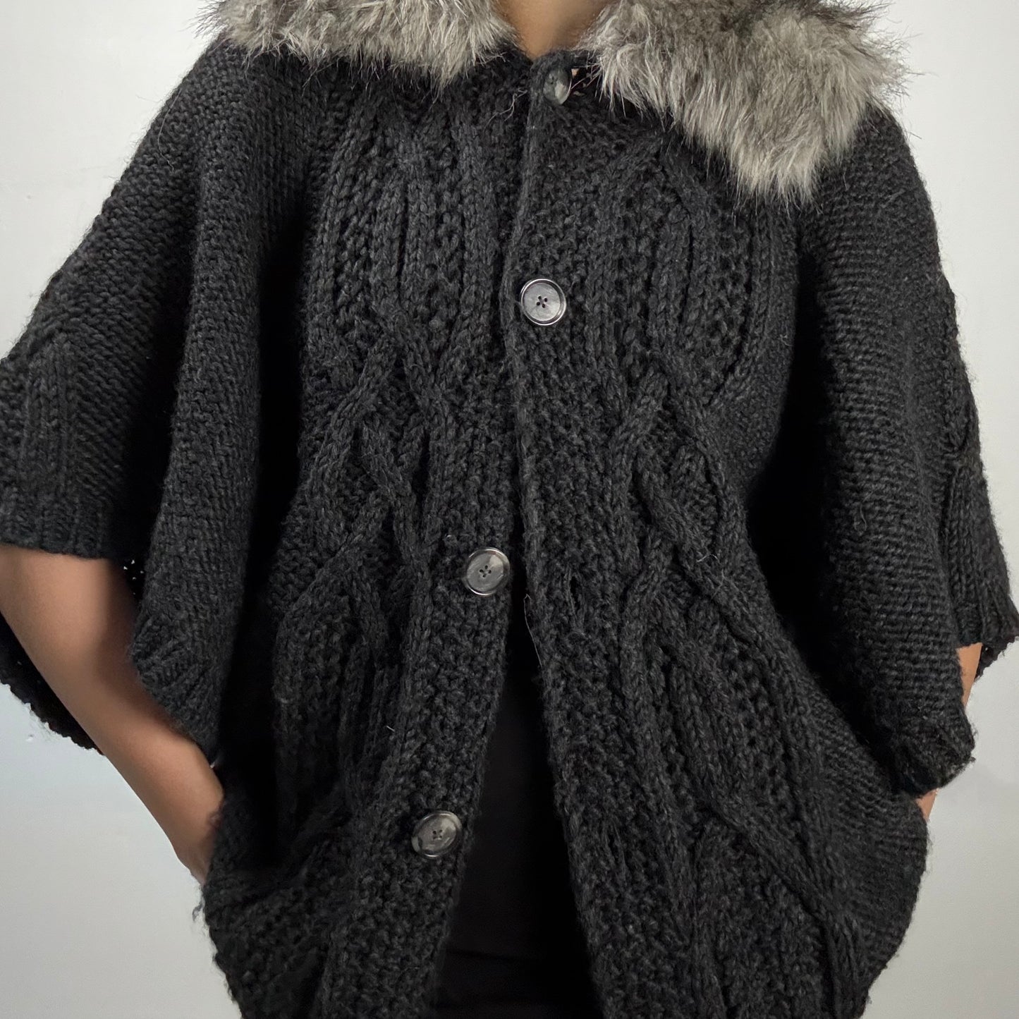 Collared Knit Cardigan