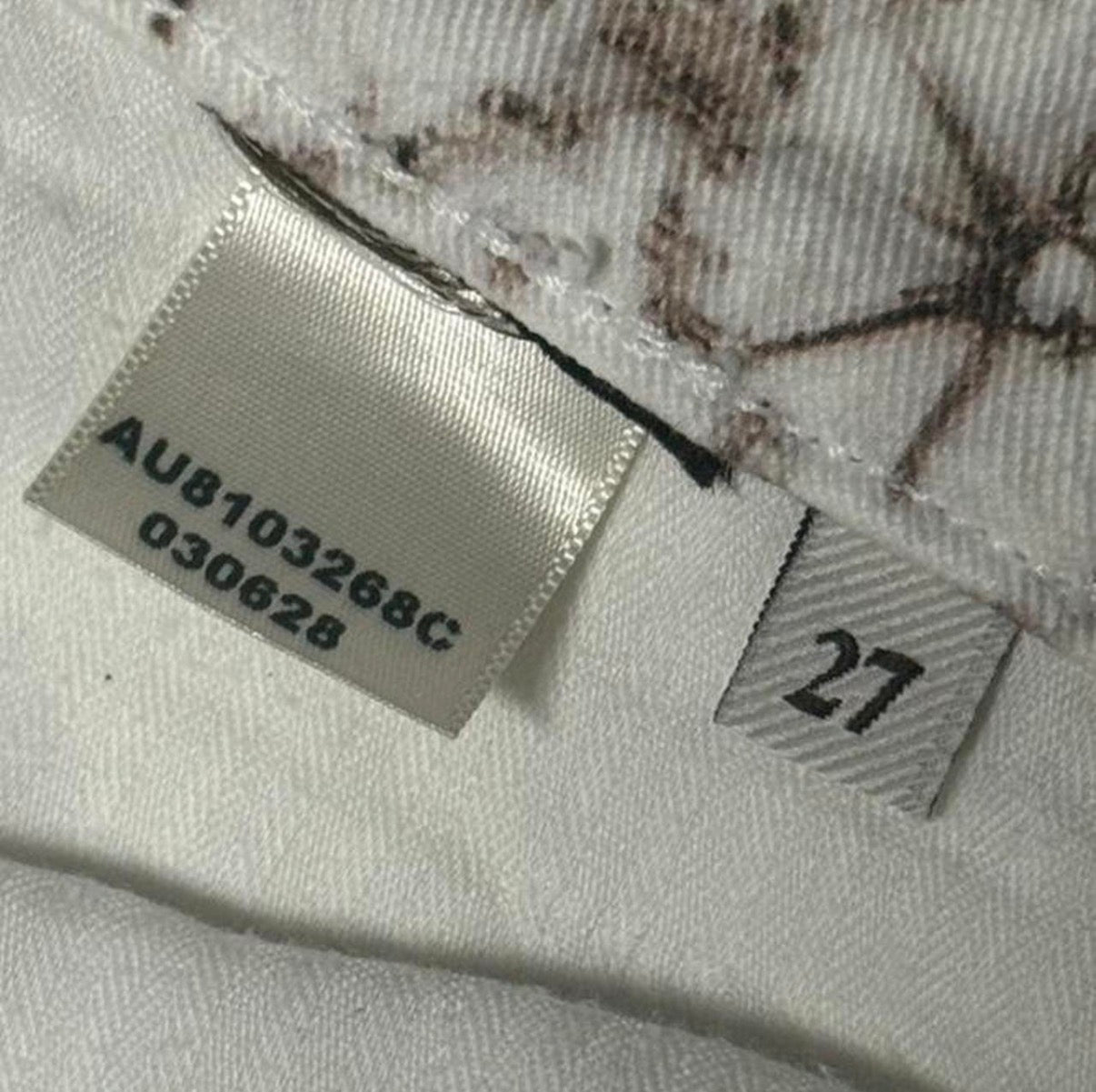 7 For All Mankind Patterned Skinnies