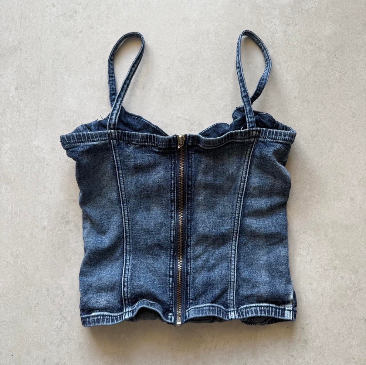 Baby Phat Denim Corset
