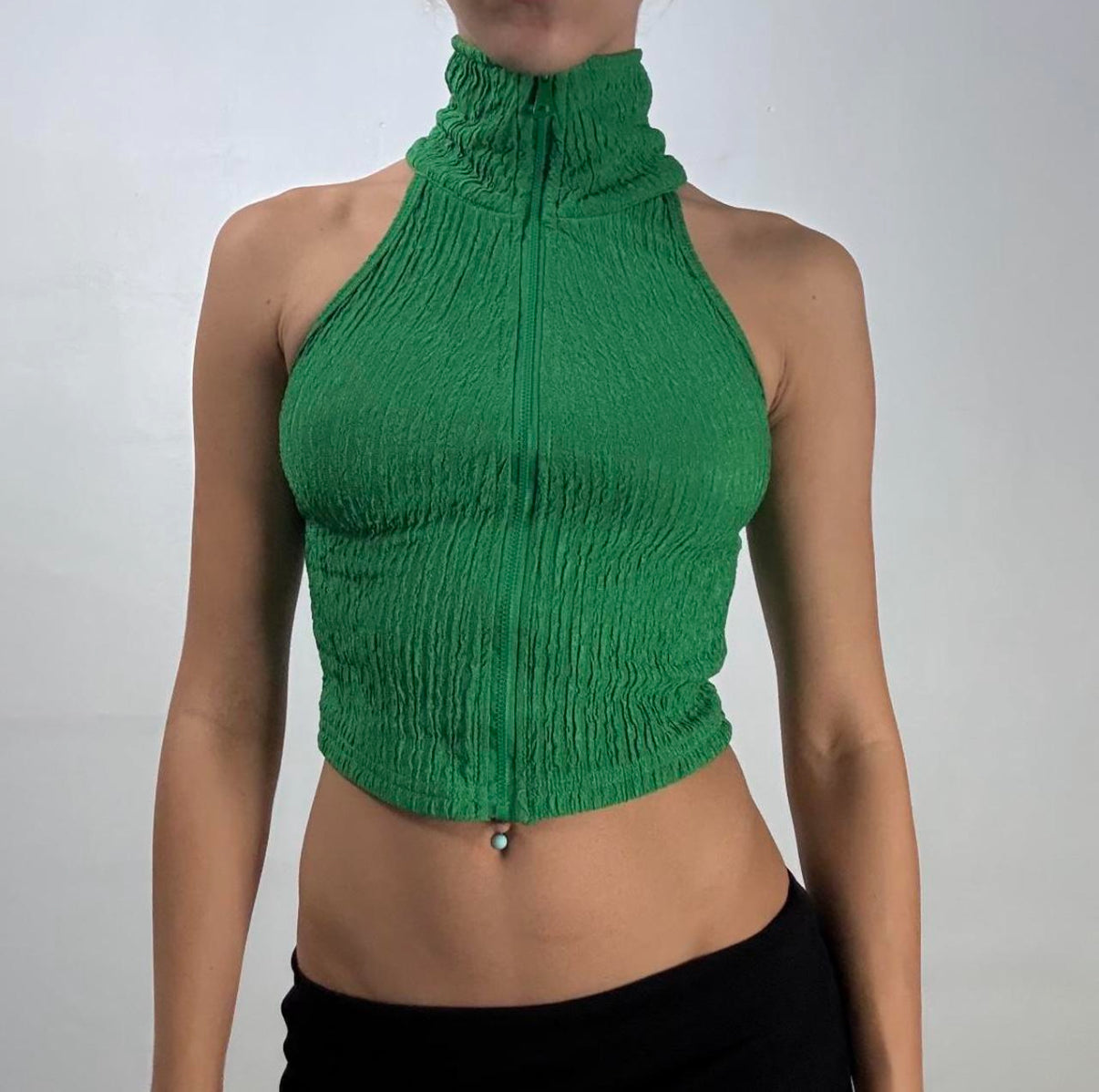 Green Zip Tank