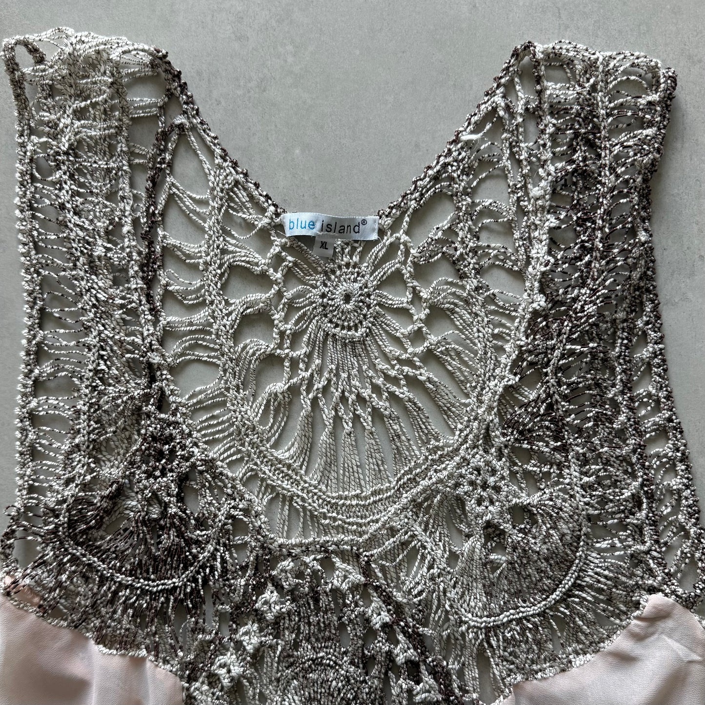 Crochet Lace Slip Dress