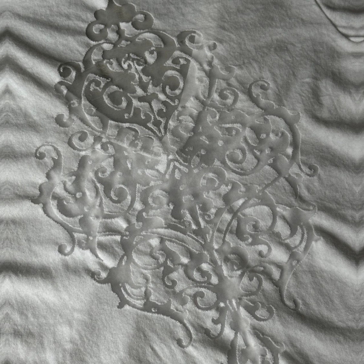 Versace Sheer Burnout Top