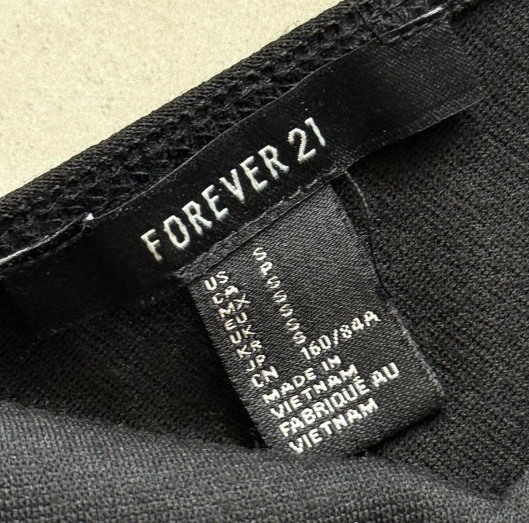 Black V-Neck Bodycon