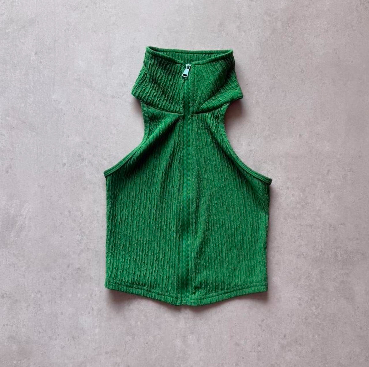 Green Zip Tank